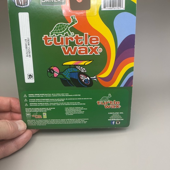 5377-PTT Green Turtle Wax ‘67 Chevy NOVA "SS"  w/ Rubber Tires M2 Auto Drivers - Picture 9 of 11